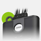 ATEN CS22HF KVM Switch, 2-Port USB HDMI