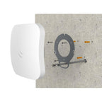 Wireless Access Point MikroTik RbcAPGi-5acD2nD, ceiling mount, 128MB RAM, 2 x Gbit LAN, 2.4Ghz 802.11b/g/n, 5GHz 802.11an/ac, RouterOS