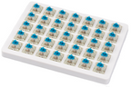 Switches for mechanical keyboard Keychron Cherry MX, Blue, RGB, Switch Set 35 pcs
