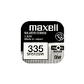 Бутонна батерия сребърна MAXELL SR512 SW /335  1.55V