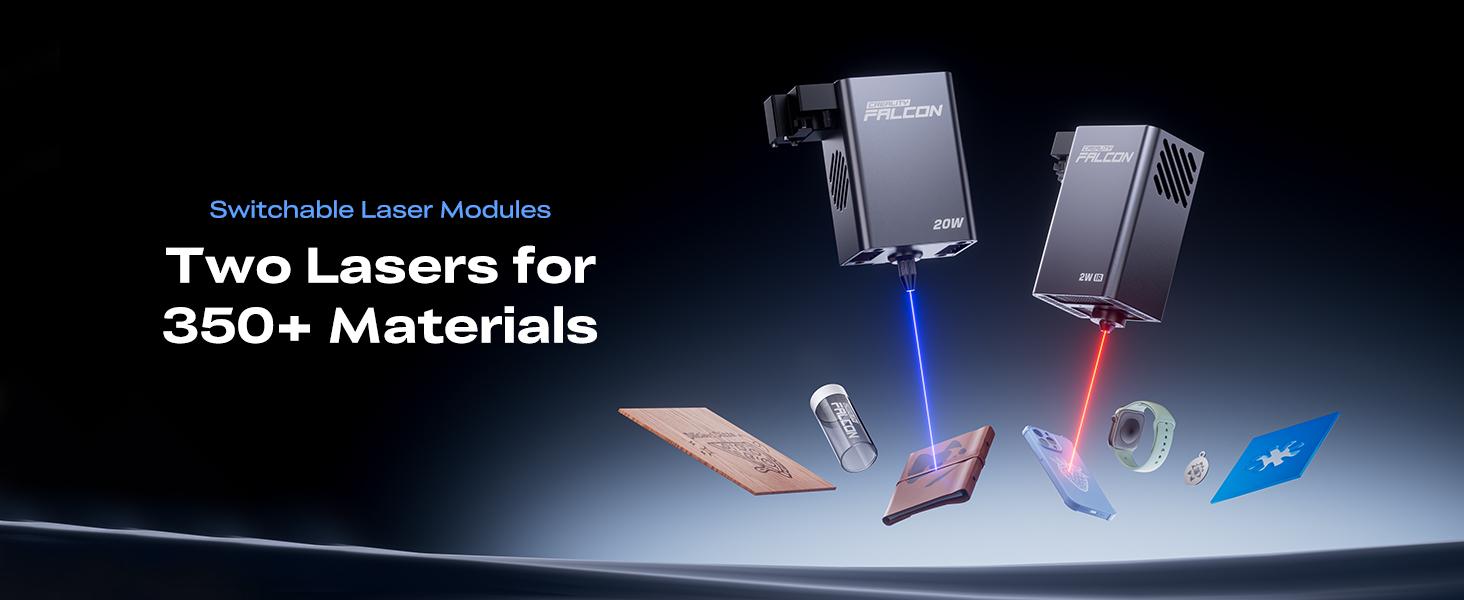 Машина за лазерно гравиране Creality Falcon A1 Pro 20W