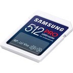Samsung 512GB PRO Ultimate SD Card Full-Size SDXC UHS-I, U3, V30