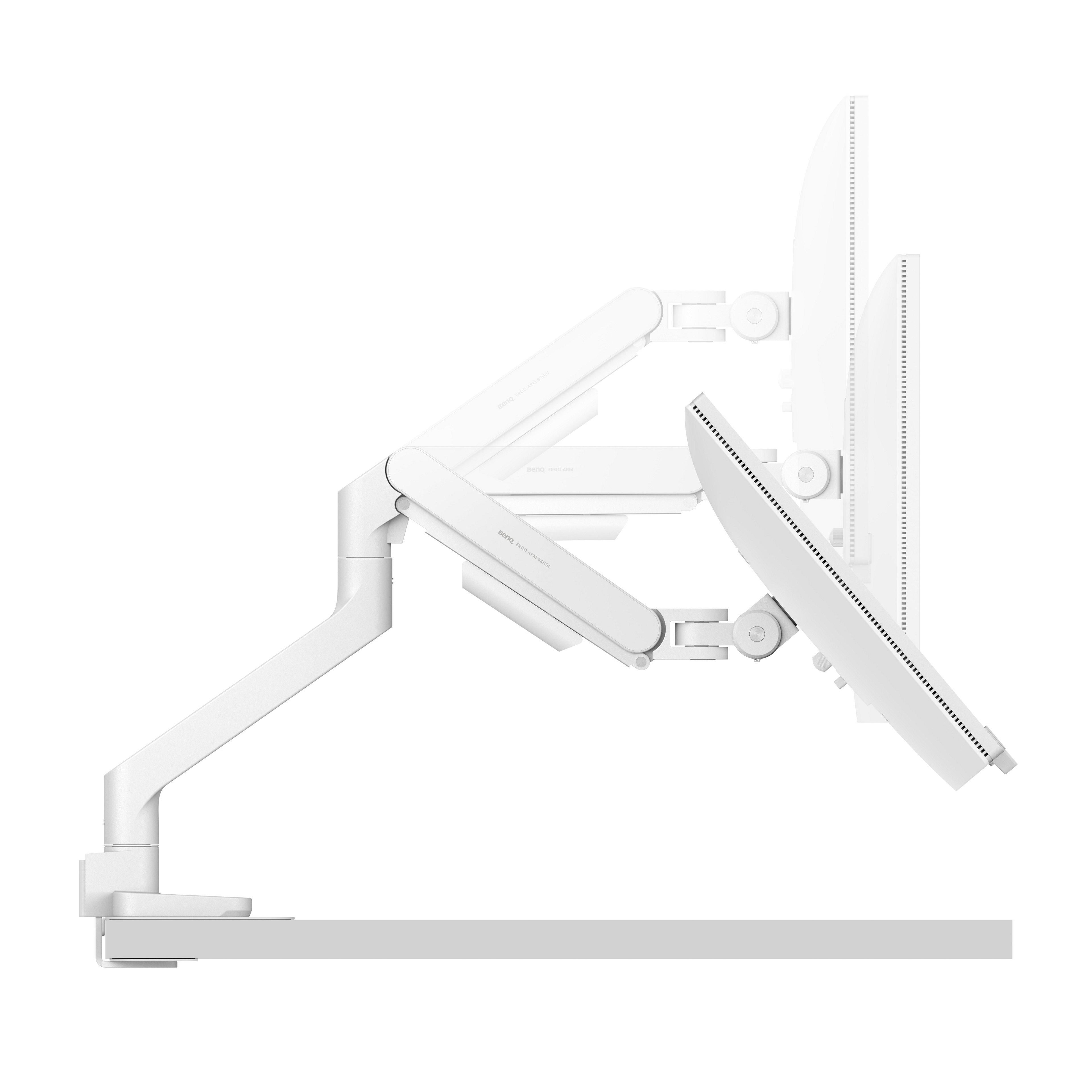 Стойка за монитор BENQ Ergo Arm BSH02 - Бяла