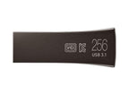 USB flash drive Samsung BAR Plus, 256GB, USB-A, Titanium Gray
