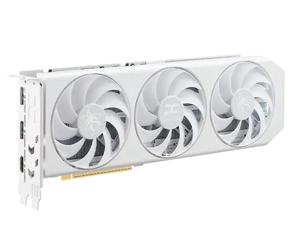 Видеокарта Powercolor AMD Radeon Hellhound RX 9060XT Spectral White 16GB GDDR6