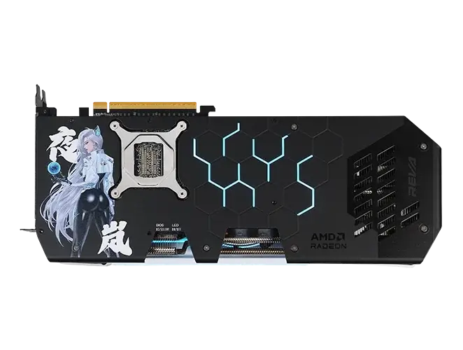 Видео карта PowerColor Radeon RX 9070 XT HELLHOUND OC REVA EDITION 16GB GDDR6