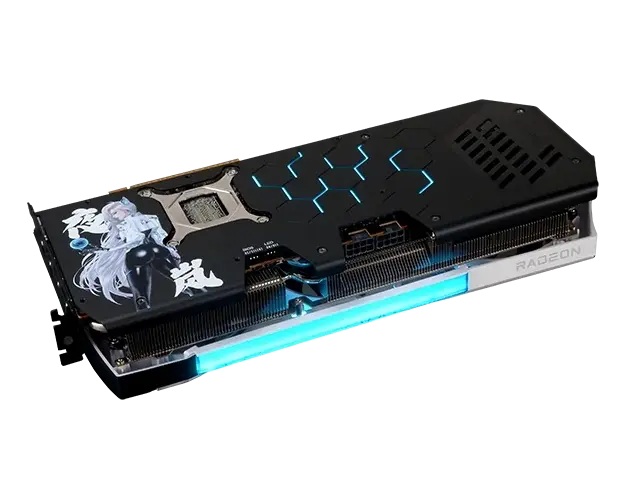 Видео карта PowerColor Radeon RX 9070 XT HELLHOUND OC REVA EDITION 16GB GDDR6