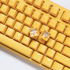 Ducky One 3 Yellow Full-Size Mechanical Gaming Keyboard, Cherry MX Clear