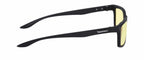 GUNNAR Vertex Onyx Computer Glasses, Amber, Black