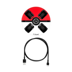 HyperX ChargePlay Quad 2 Docking Station, for Nintendo Switch Joy-Con Controllers, White/Red