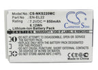 Battery for camera NIKON J4/S2 EN-EL22 CS-NKS220MC 3,8V 3000mAh CAMERON SINO