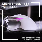 Logitech G502 X Plus White Lightsync RGB Gaming Mouse