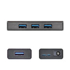 4-Port Hub J5 Create JUH340, USB 3.0, 1:4, Black