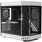 HYTE Y60 Tempered Glass, Mid-Tower, White and Black Case