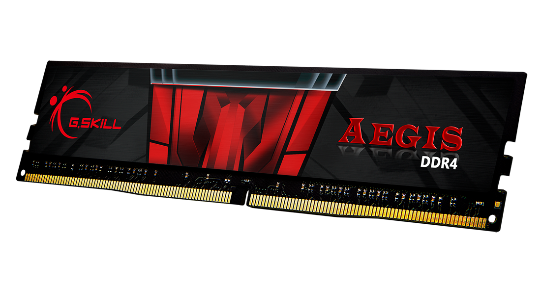 Памет G.SKILL Aegis 32GB(2x16GB) DDR4 PC4-25600 3200MHz F4-3200C16D-32GIS
