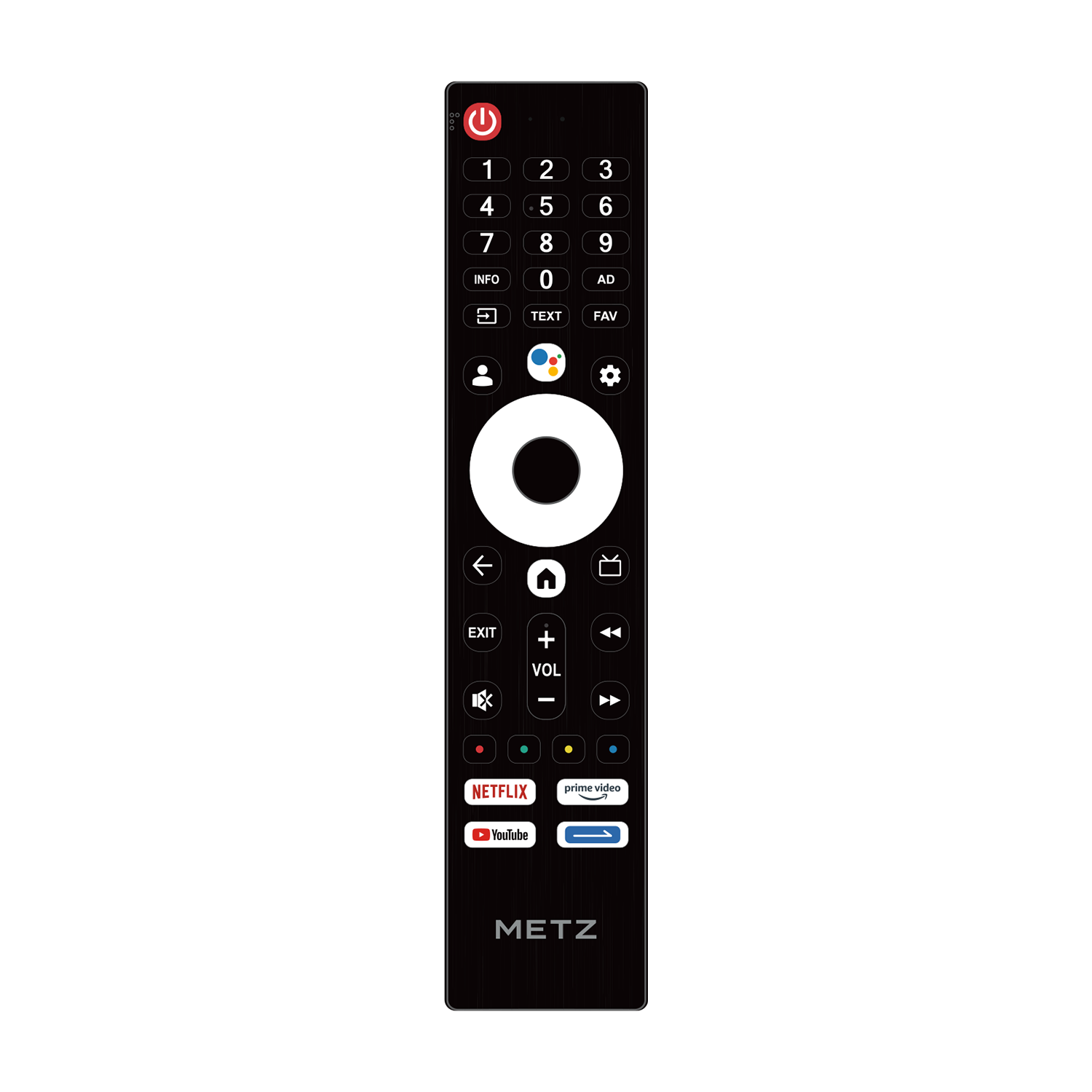 METZ Телевизор 40MTF6000Z 40" FullHD, LED TV, черен