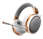 Dark Project Sono Wireless Gaming Headset - White/Gold