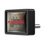 SanDisk Extreme Fit USB-C Flash Drive, 256GB, up to 400MB/s