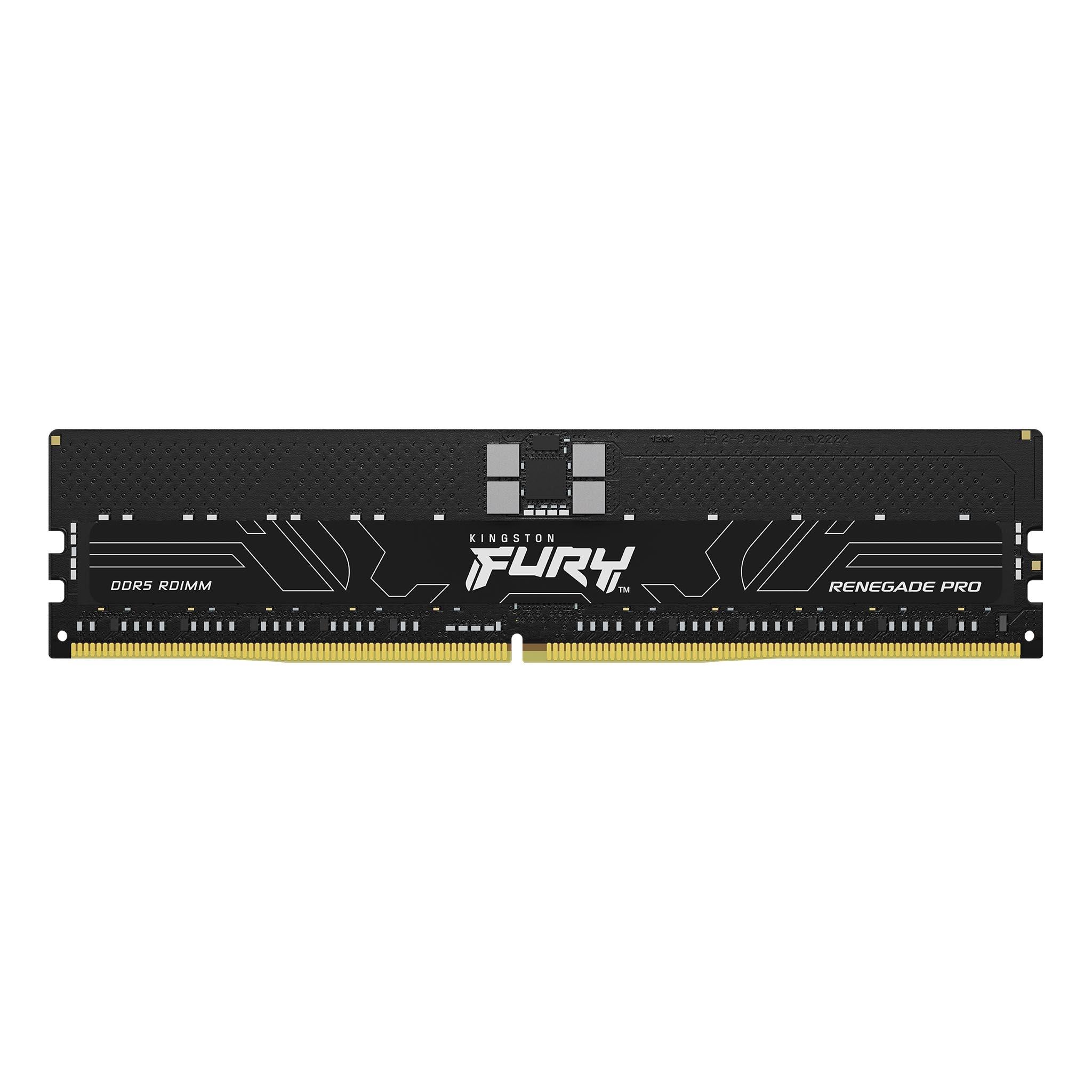 Памет Kingston FURY Renegade Pro 64GB(4x16GB) DDR5 5600MHz CL28 RDIMM - KF556R28RBEK4-64