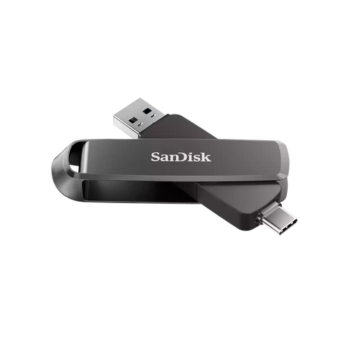 SanDisk Extreme PRO Dual Drive 2TB Flash Memory, USB-A, USB-C