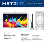 METZ 50MQE7600Z TV, 50"(126 cm), QLED+, Anti-Glare Google TV, 4K/UHD, 60Hz