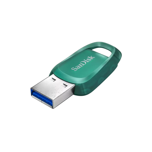 SanDisk Ultra ECO Flash Drive 128GB, USB 3.2 100 MB/s, green