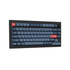 Keychron V1 MAX QMK 75% Carbon Black Mechanical Keyboard - Wireless