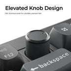 Безжична механичка клавиатура Keychron V6 Ultra 8K - Silk POM Switch Banana