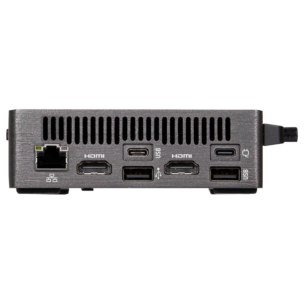 Мини компютър Gigabyte BRIX BRU5-225H, Intel Core Ultra 5 225H, 2 x SO-DIMM DDR5, 2 x M.2 SSD, Wi-Fi 7 + BT 5.4