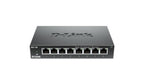 D-Link DES-108/E Switch, 8-Port 10/100, Metal Casing