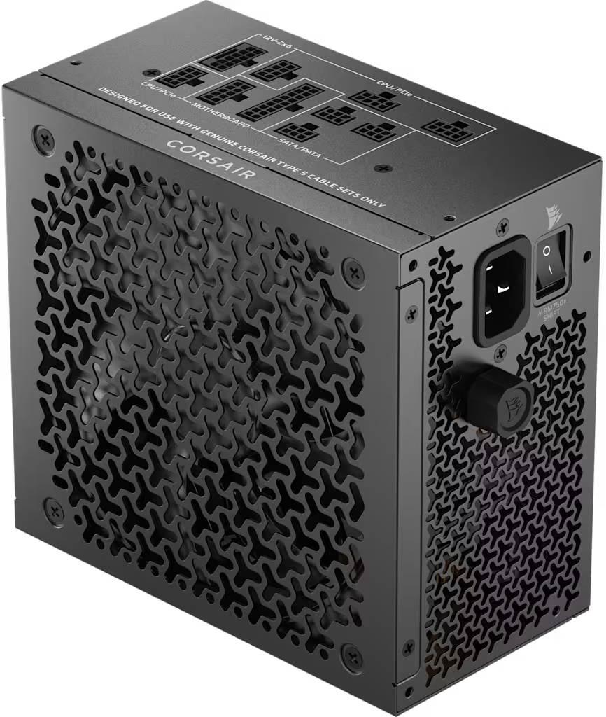 Захранващ блок Corsair RM750x SHIFT 750W 80+ Gold ATX 3.1, Fully Modular