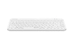 Wireless Keyboard A4tech Fstyler FBK30, Bluetooth, 2.4G, Phone Stand, Cyrillic, White