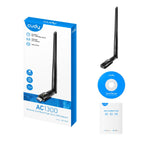 Cudy WU1400 Wireless Adapter, USB 3.0, 2.4/5 GHz, External Antenna