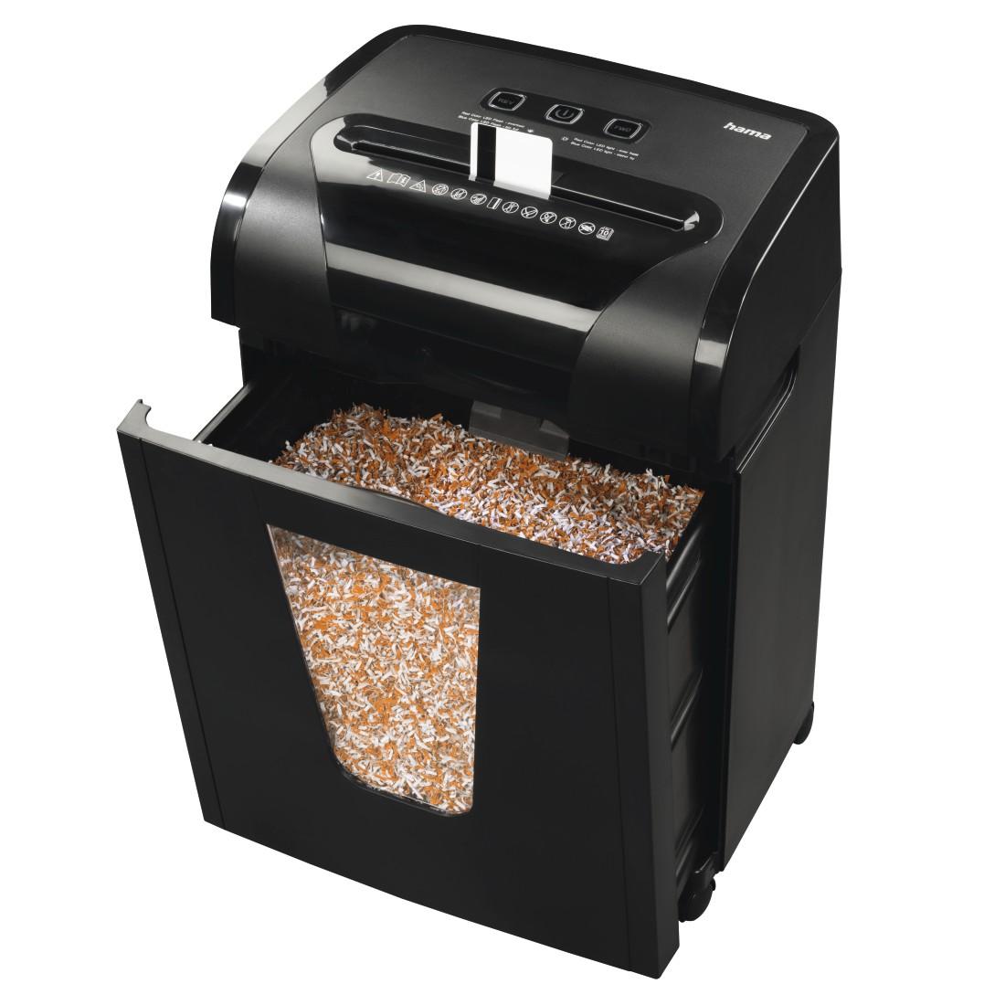Шредер Hama "Premium M10+", ниво на сигурност P5 T5 E4, 50549