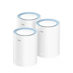 Cudy M1200 3 Wireless Mesh System, AC1200 Dual Band, 2.4/5 GHz, 300 - 867 Mbps, 3-Pack
