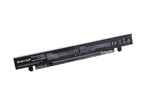 Laptop Battery GREEN CELL, A450 A550 R510 R510CA X550 X550CA X550CC X550VC, 14.4V, 4400mAh
