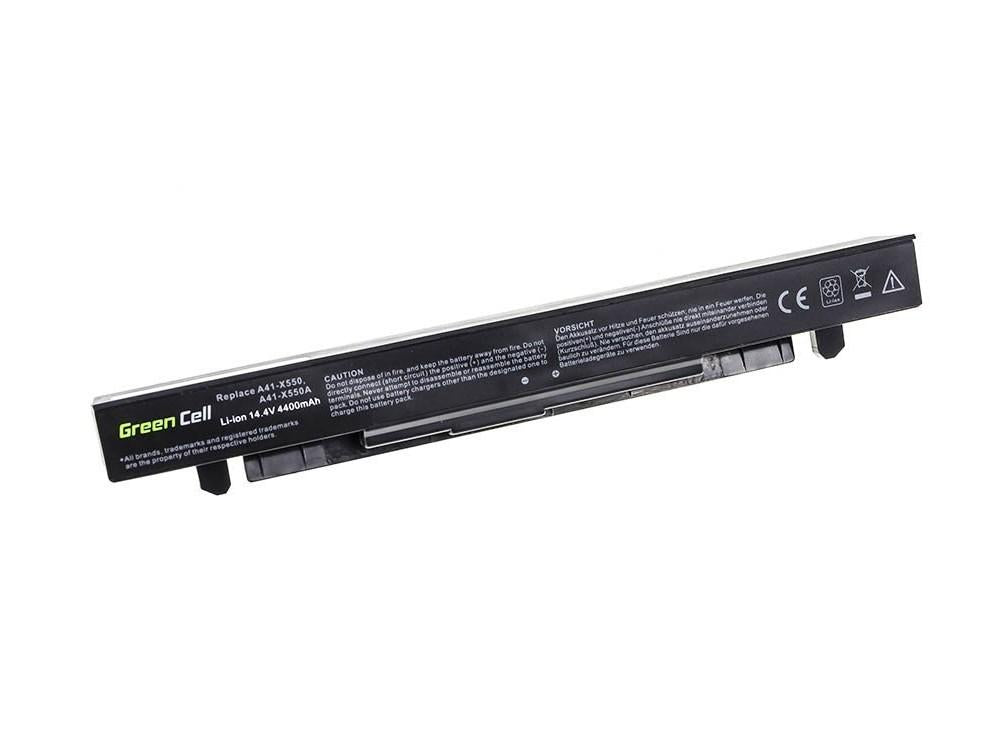 Батерия  за лаптопGREEN CELL, A450 A550 R510 R510CA X550 X550CA X550CC X550VC, 14.4V, 4400mAh