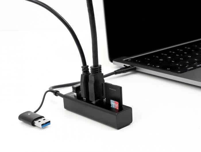 USB Хъб, 3 порта, DELOCK-63859