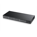 ZYXEL GS1920-48 Switch, 44x GbE ports, 4x Combo SFP/RJ-45 ports, managed, rackmount