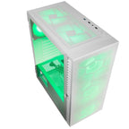 Kolink Observatory HF Mesh ARGB TG Mid-Tower Case, White