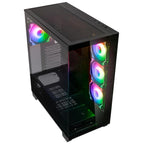 Kolink Unity Arena ARGB Showcase Case, Mid-Tower, Black