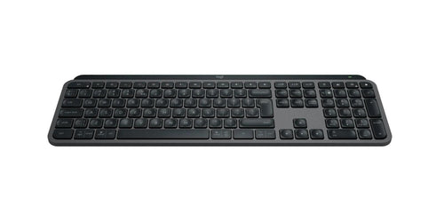 Logitech MX Keys S Keyboard, Bluetooth, Illuminated, Black