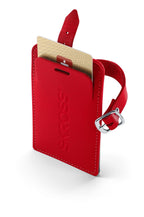 Етикет за багаж Skross Luggage Tags, Карта за контакт, Червен