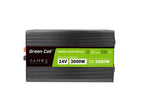 GREEN CELL Inverter, 24/220V, DC/AC, 3000W/6000W, pure sine wave