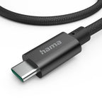 Charging Cable Hama, USB-C - USB-C, 240 W, USB 3.2 Gen1, 201702