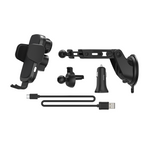 HAMA FC10 Motion 10W Qi Wireless Car Charger and Holder, Black