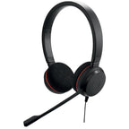 Jabra Evolve 20 Stereo Microsoft Teams Optimized Headphones, Microphone, Black