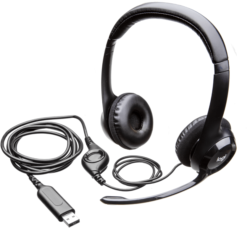 Слушалки с микрофон Logitech H390