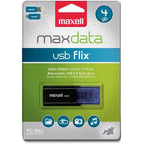 USB Flash Drive MAXELL FLIX, USB 2.0, 4GB, Black