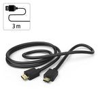 HAMA 205243 Cable, HDMI Male - HDMI Male, 8K, 48GB/s, Ethernet, 3 m, Gold-plated connectors, Black